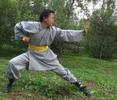 KIDS&adult cotton Shaolin monk suit kung fu martial arts uniforms wushu clothing