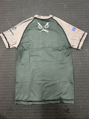 BAD BOY Ranked RASHGUARD GREY GI Jiu Jitsu BJJ MMA Kids Youth Teen Brazil READ