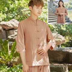 Chinese KungFu Tang fu Unisex Tai Chi Uniforms Clothing YOGA Fitness Zen Clothes