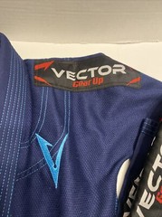 Vector Sports Gear Up Attila Series Blue Childs Jiu Jitsu Suit Size See Des.