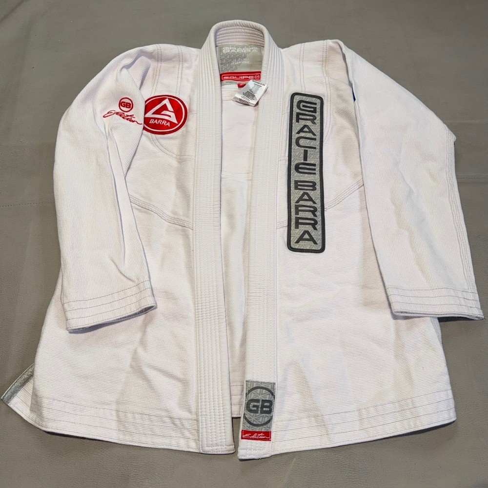 Gracie Barra Equipe GB Edition BJJ Gi Kimono Top A1 Men Brazilian Jiu Jitsu-6552