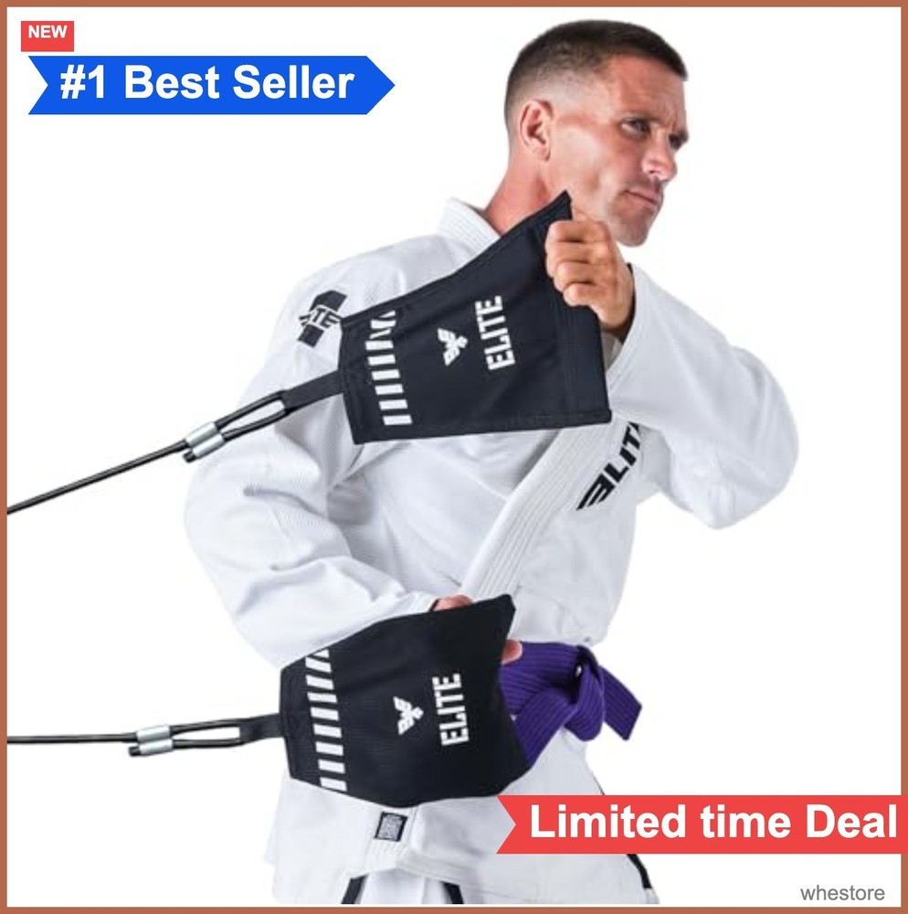 Jiu Jitsu Grip Trainer BJJ Gi Simulator Resistance Band for Grappling Judo MMA