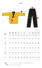 MOOTO Taebek-2 Poomsae Uniform (High Dan) WT (World Taekwondo) TKD Dobok Gi