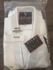 Vector Sports Gi White Size A3 Attila Series Brazilian Jui Jitsu New W/Tags