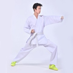 Lightweight Karate Uniform White Judo Martial Arts Suit Free Belt ADULT & KIDS