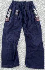 Tatami Fightwear Nova BJJ Boys Blue Gi Brazilian Jiu Jitsu Kimono Pants Set M3