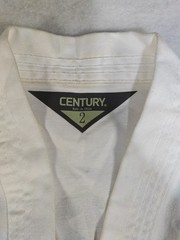 Century Martial Art Uniform White Size 2