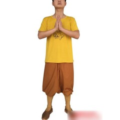 New Summer Buddhism Meditation Lohan T-shirt Monk Lay Unisex Cotton Tank Tops