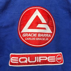 Gracie Barra Gi Top Unisex A0 Blue Jiu Jitsu BJJ Kimono Uniform