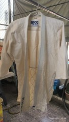 Mizuno Judo gi White Size 4 Judo Jacket and Pants Belt Old School Judogi