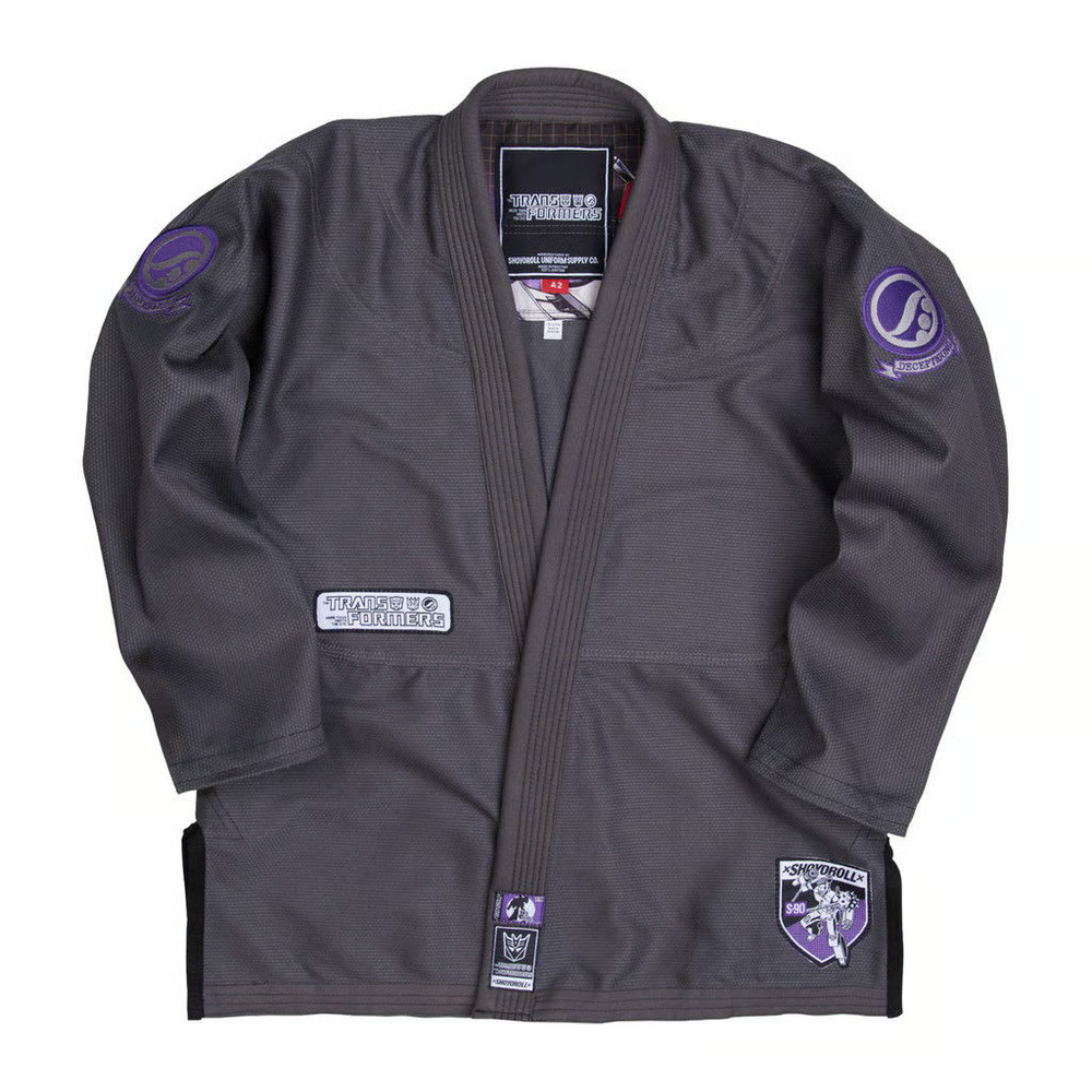 Shoyoroll Batch #56: Shoyoroll x Transformers Gray BJJ Gi 450 gsm Jiu Jitsu