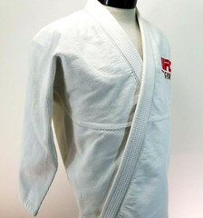 UFC Gym Brazilian Jiu Jitsu White Martial Art MMA Karate GI Unisex Adult M EUC *
