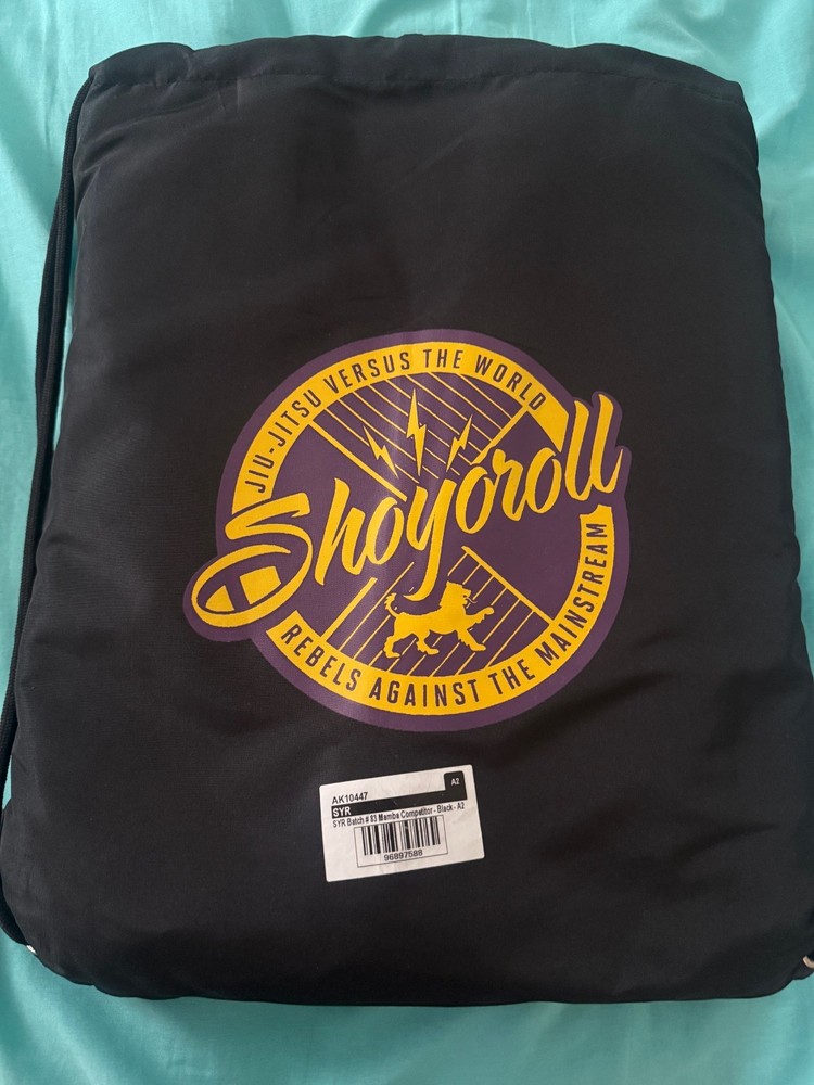 Shoyoroll Batch 83 Mamba Competitor Size A2 Black Gi New – BJJ-BNIB