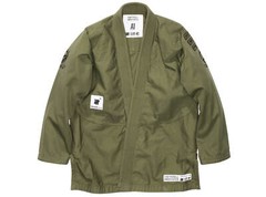 BJJ Gi Shoyoroll RVCA Batch 31 kimono Uniform 450 GSM Olive Green **With Bag**