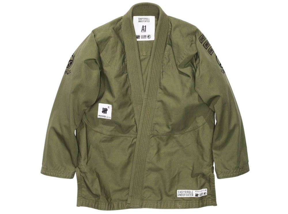 BJJ Gi Shoyoroll RVCA Batch 31 kimono Uniform 450 GSM Olive Green **With Bag**