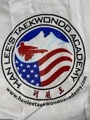 NEW Best Sang Moo Sa Taekwondo Uniform Dobok Size 0 (140cm) Han Lee’s Academy