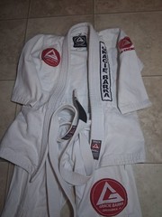 Gracie Barra Equipe Storm GB Gi Youth M5 Brazilian Jiu Jitsu Kimono full set