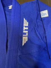 ELITE SPORTS Youth C00 Blue Brazilian Jiu Jitsu Martial Arts GI Uniform Top