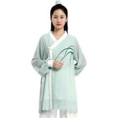 Tai Chi Clothes Wushu Clothes Kung Fu Clothes Martial Art Uniform light green