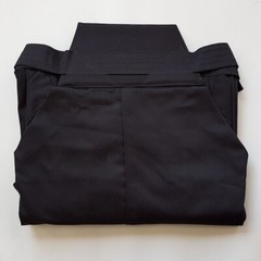 Japanese Hakama Bokuto Deluxe Black for Aikido Kendo Iaido