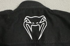 Venum Contender Youth Size C0 Black Official Jiu Jitsu