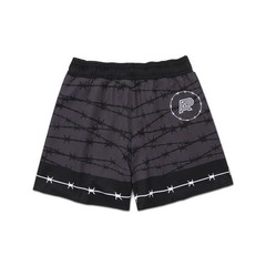 Barrier Albino And Preto Rash Guard SS & Short Set Kimono Bjj Compression MMA