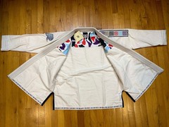 Brand New Shoyoroll Albino and Preto A&P x Nike BJJ GI sand 450 GSM *With Bags*