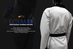 MOOTO EXTERA S5 Taekwondo Uniform (with Black V NECK) WTF Dobok