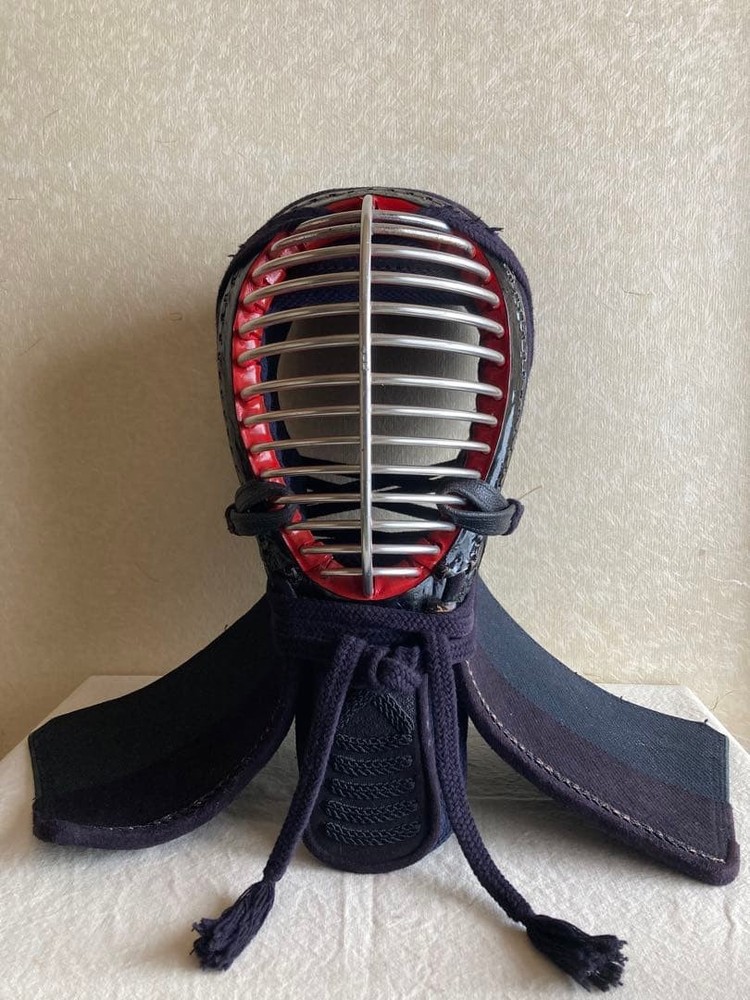 Japanese Kendo Men Head Gear Mask Lightweight Anti Bacterial Size M L