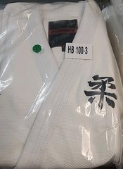 Higashi Brand Judo Bjj Gi, White Size 3