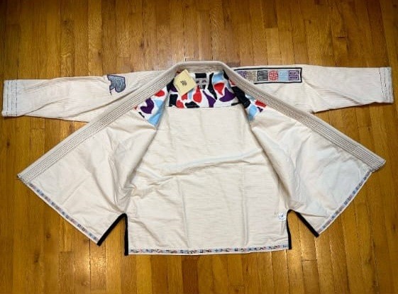 Custom Made Albino Preto BJJ Gi -| Jiu-Jitsu Kimono 450 GSM | Top Quality BJJ Gi