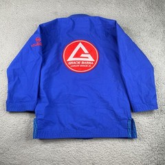 Gracie Barra Kimono/Gi Jacket Youth Y5 Blue MMA Jiu Jitsu Ripstop (No Belt)
