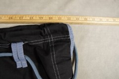 Arete Kimonos Pants Sz 14 Actual 42W Black Martial Arts Rip Stop Material