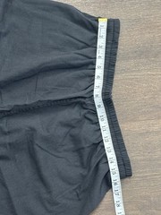 Martial Arts Training Pants Black Red Embroidery Drawstring Size 7-8 Used_ LOT 2