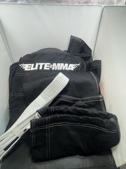 Elite MMA black Brazilian Jiu-Jitsu (BJJ) gi uniform