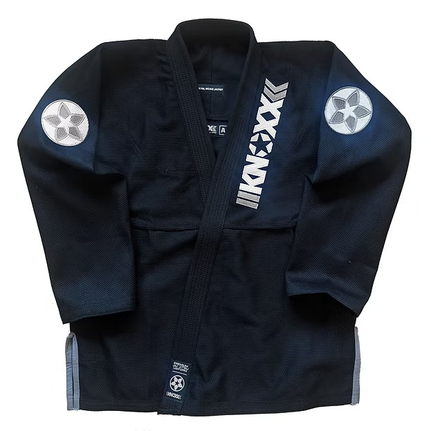 KNOXX Jiu Jitsu „RWTB Ultra” White/Black Gi Uniform Mens Adult Size A3