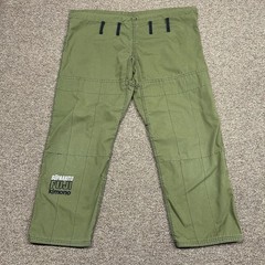 Fuji Kimono Suparaito Pants Men’s A0 Green Jiu Jitsu Gi MMA Martial Arts