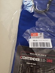 Venum Contender 3.0 380 Brazilian Jiu-Jitsu Gi Royal Blue Size A2