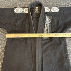 Gameness Professional Fightwear Gi Ghi Size A2 Black (slight fade) Heavyweight