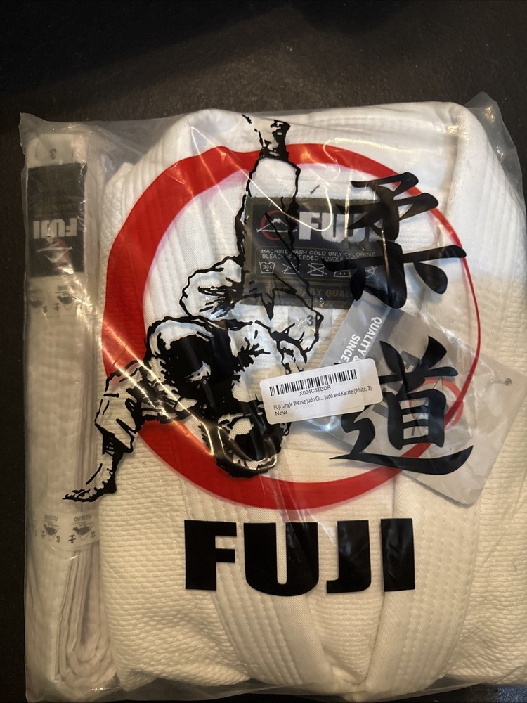 Fuji Alliance Jiu Jitsu Gi- White Size 3