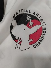 Kids Martial Arts Champion Karate Robe Size Medium Vintage