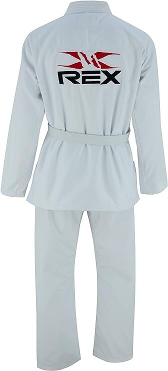 REX Sports Brazilian Jiu Jitsu for Men & Women BJJ Gi Grappling Kimonos Light,A4