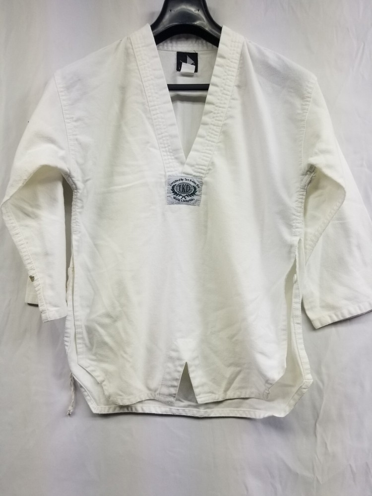 Century White USA Martial Arts Top Shirt Unisex Size 1 See Stain