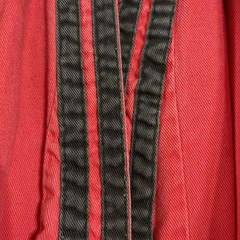 Vintage Han Moo Kwan Taekwondo Dobok Uniform-Red-World Taekwondo Patch 80cm Tall