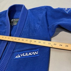 Vulkan Pro Light BJJ Gi TOP ONLY Blue Brazilian Jiu Jitsu MMA Train Men-A2-XXXX