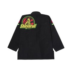 Shoyoroll Rasta Black BJJ Gi 450 GSM Jiu-Jitsu Kimono Uniform + Free Bag New