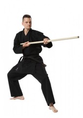 Tokaido Karate Tsunami Black Kata Gi, 12oz American Cut Uniform