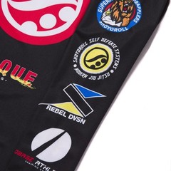 Bjj Shoyoroll Federation #V2 Training Rash Guard Competitor LS Training Shorts