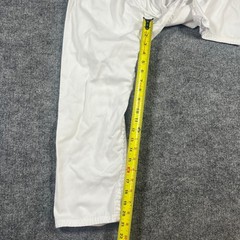 Hawk Sports Karate Gi Uniform Set Kids 2 White Cotton Belted Waist Straight Leg