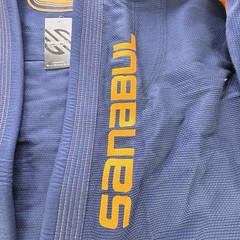 Sanabul Core Series Gi Set A3 Blue Orange Jiu Jitsu MMA BJJ Combat Grappling UFC